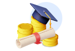 학자금 지원 아이콘